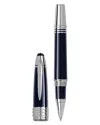 Montblanc Great Characters John F. Kennedy Special Edition Rollerball In Black