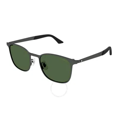 Montblanc Green Sport Men's Sunglasses Mb0331s 002 54