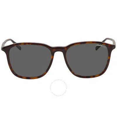 Montblanc Green Square Men's Sunglasses Mb0082s 002 53