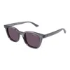 Montblanc Grey Acetate Sunglasses