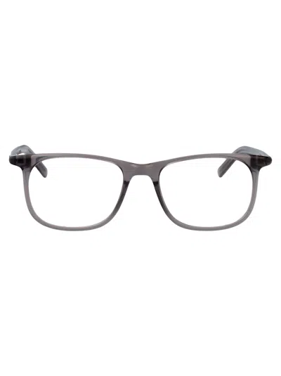 Montblanc Grey-grey-transparent Acetate Glasses