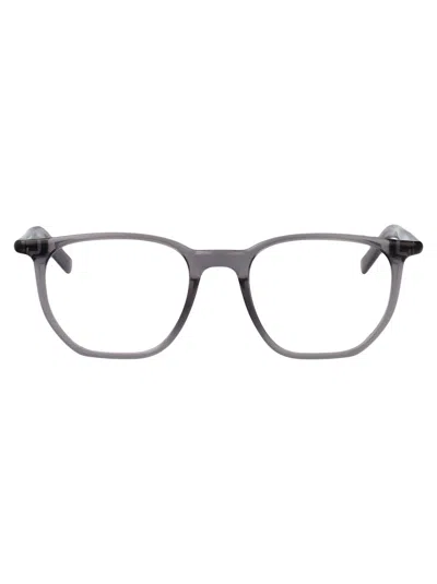 Montblanc Grey-grey-transparent Acetate Glasses