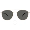 MONTBLANC MONTBLANC GREY PILOT MEN'S SUNGLASSES MB0271S 006 56