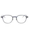 Montblanc Grey-silver-transparent Recycled Injection Glasses In Blue