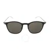 Montblanc Grey Square Men's Sunglasses Mb0098s 010 53 In Grey