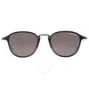 Montblanc Grey Square Men's Sunglasses Mb0155s 009 51