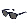 Montblanc Grey Square Men's Sunglasses Mb0302s 004 51