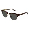 Montblanc Mb0382s Sunglasses In Brown