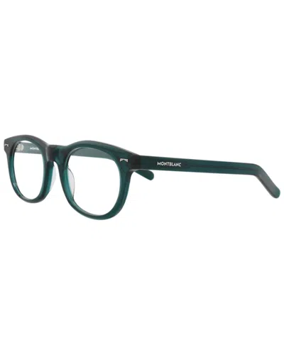 Montblanc Gucci Men's 52mm Optical Frames In Green