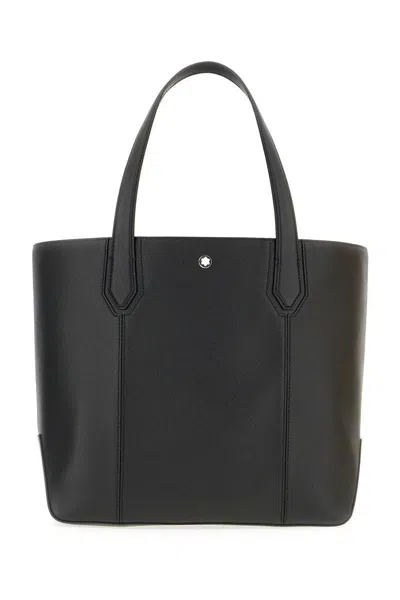 Montblanc Handbags. In Black