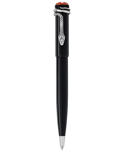 Montblanc Heritage Collection Rouge Et Noir Special Edition Ballpoint Pen In Black