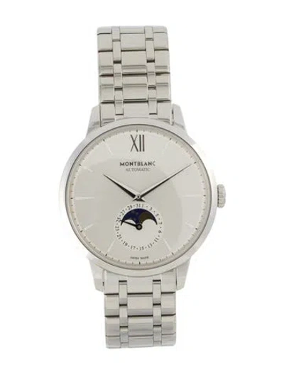 Pre-owned Montblanc Heritage Spirit Moonphase Watch, 39mm In Multi