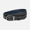 Montblanc Logo Belt In Black