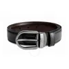 Montblanc Horseshoe Buckle Reversible Belt In Brown/black