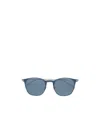 Montblanc Injection Round Sunglasses In Blue