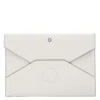 MONTBLANC MONTBLANC IVORY LEATHER SARTORIAL ENVELOPE POUCH