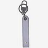 Montblanc Logo Keychain In Lavender Grey
