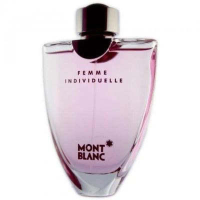 Montblanc Ladies Femme Individuelle Edt Spray 2.5 oz Fragrances 3386460028455 (tester) In Pink