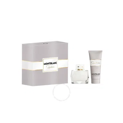 Montblanc Ladies Signature Gift Set Fragrances 3386460139212 In White