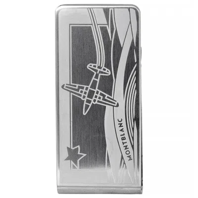 Montblanc Le Petit Prince Stainless Steel Silver Money Clip