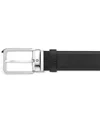 Montblanc Leather Belt In Black