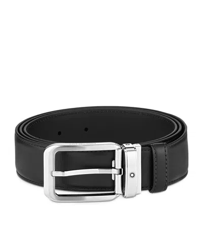 MONTBLANC LEATHER BELT