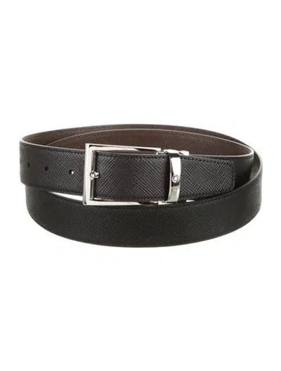 Pre-owned Montblanc Leather Belt In Multi