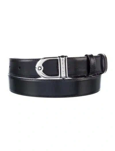 Pre-owned Montblanc Leather Belt In Multi