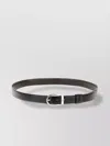 Montblanc Leather Belt Reversible Buckle Stitch