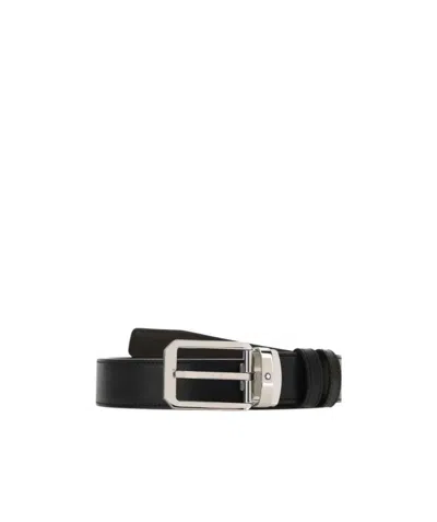 Montblanc Leather Buckle Belt