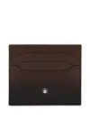 Montblanc Leather Cardholder In Brown