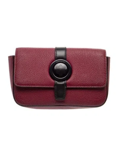 Pre-owned Montblanc Leather Clutch In Multi
