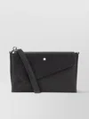 Montblanc Leather Crossbody Bag Detachable Strap
