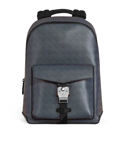 Montblanc Leather Extreme 3.0 Backpack In Grey