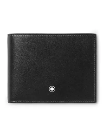 Montblanc Leather Meisterstück 12cc Wallet In Black