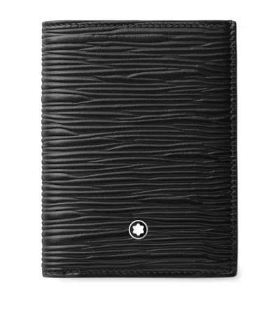 Montblanc Meisterstuck 4810 Leather Card Holder In Black