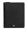 Montblanc Leather Meisterstück 4810 Notebook Holder In Black