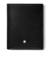 Montblanc Meisterstuck 6 Card Compact Wallet In Black