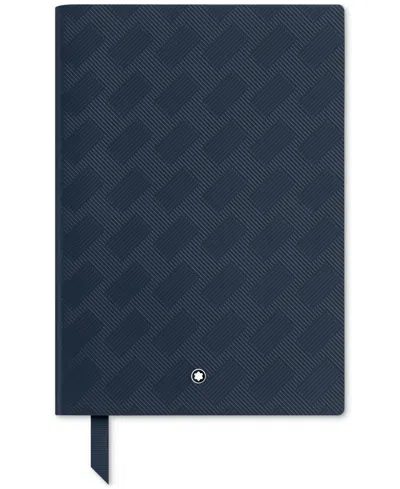 Montblanc Leather Notebook #146 In Blue