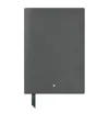 Montblanc Leather Notebook #146 In Grey