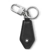 Montblanc Meisterstuck 4810 Leather Key Fob In Black