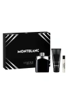 MONTBLANC LEGEND EAU DE TOILETTE SET $137 VALUE