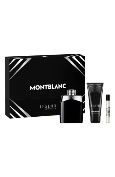 Montblanc Legend Eau De Toilette Set $137 Value In White