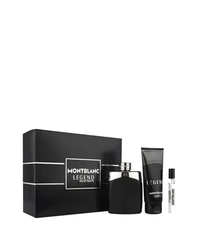 Montblanc Legend Gift Set Fragrances 3386460166959 In Transparent