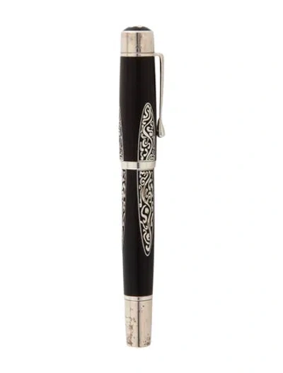 Pre-owned Montblanc Limited Edition Alexander Von Humboldt Fountain Pen In Black