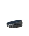 Montblanc Logo Belt In Black