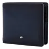Montblanc Logo Bi-fold Wallet In Gray