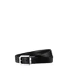 Montblanc Logo Buckle Belt In Black