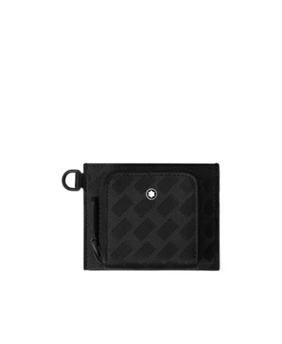 Montblanc Logo Card Bag In Black