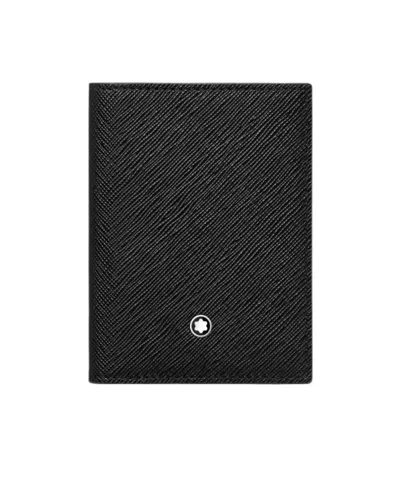 Montblanc Logo Card Bag In Black